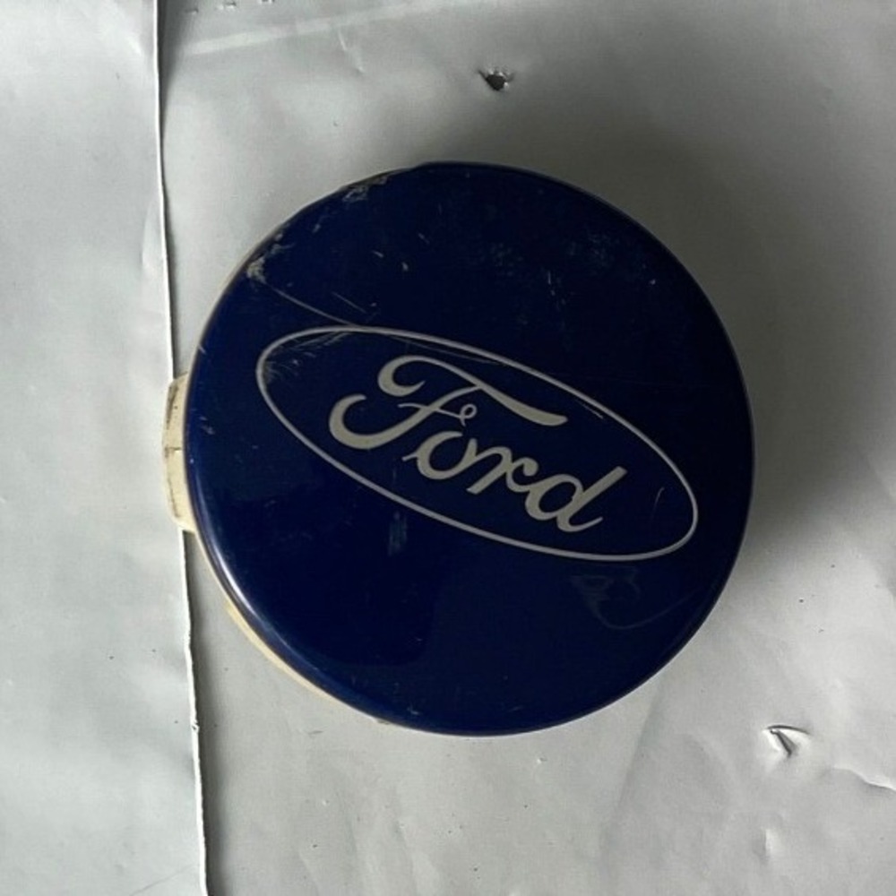Vintage Lincoln Continental Star Emblem Chrome Badge‎ - Trunk Pillar OEM cap